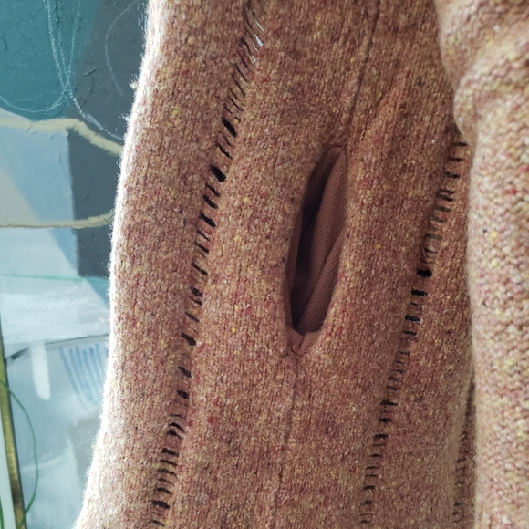 Rebecca Minkoff | Open-front Wool-blend Cardigan with Pockets - Picture 10 of 15